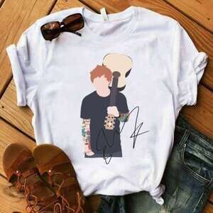 Ed Sheeran Signature Music Fan Graphic Unisex T-Shirt